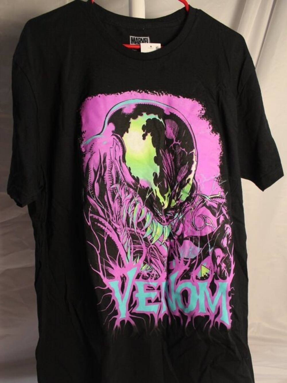 Men's Venom Graphic T-Shirt - Black L